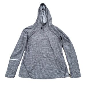 💜 RBX Performance Hoodie – Gray Cowl Neck Pullover, Size M